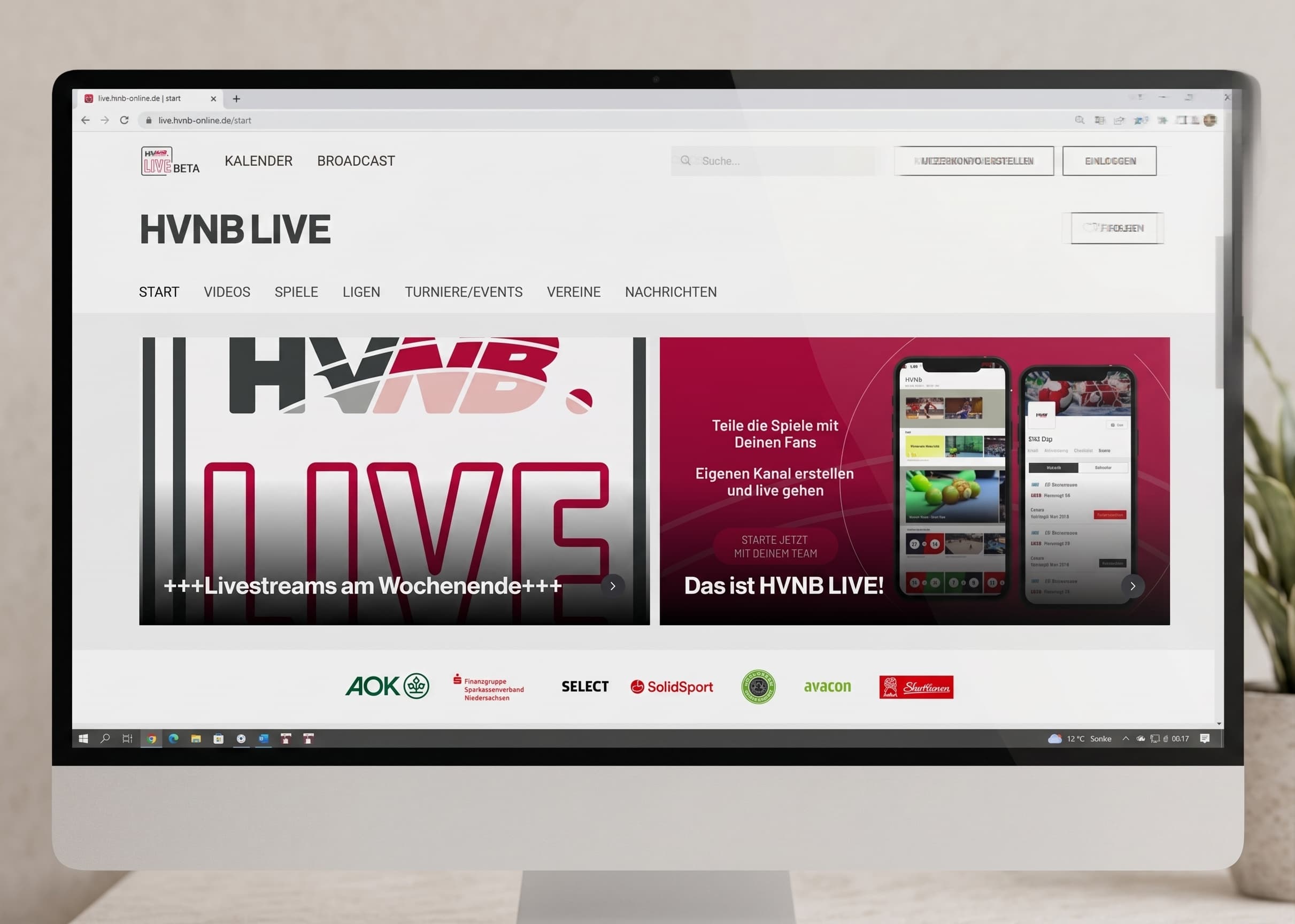 Alle Spiele der 1. Herren jetzt live – egal ob Heim- oder Auswärtsspiel!